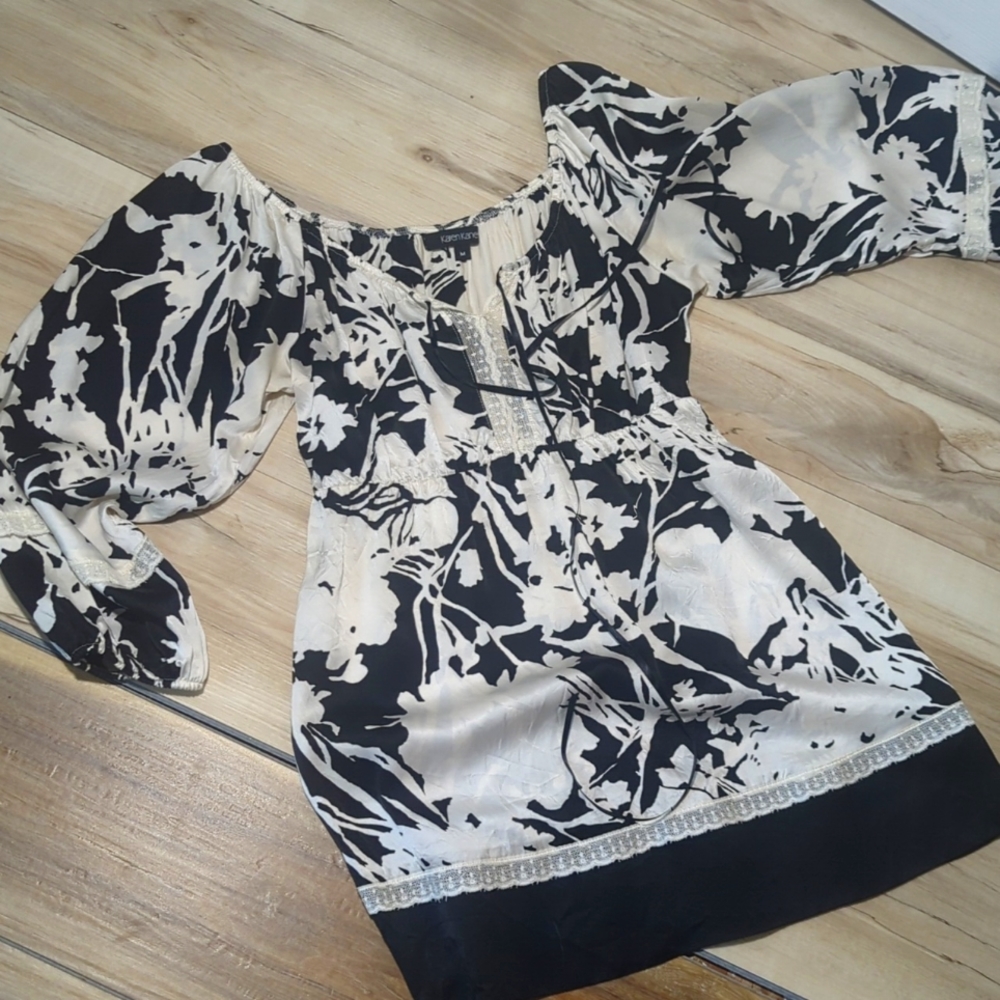 Real silk top